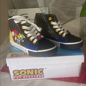 Sonic the Hedgehog Kids Sneakers - Black and Blue